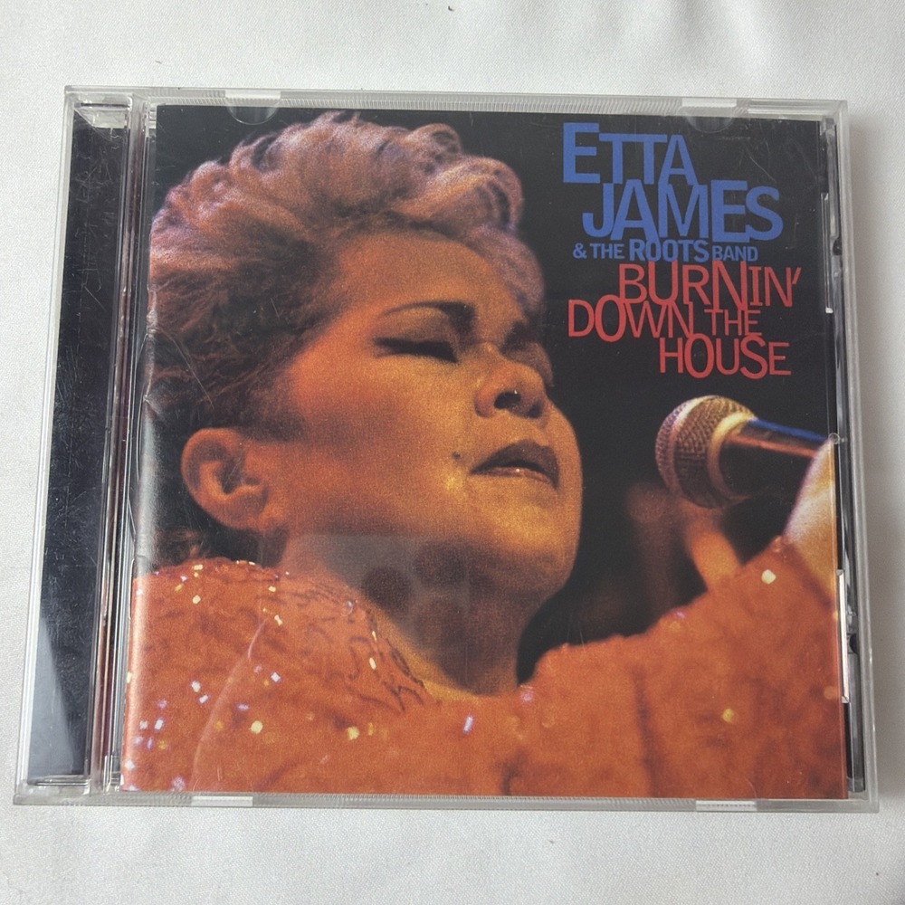 Burnin' Down the House: Live‎ at the House of Blues, Etta James CD